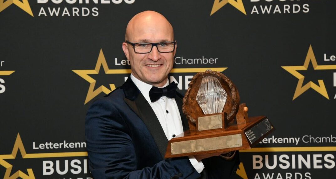 Mairtín Kelly, Letterkenny Chamber Business Person of the Year 2023